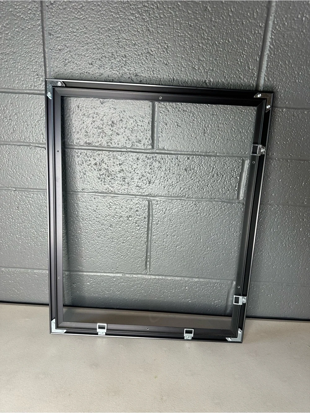 Black Metal Canvas Frame - Home Accents - 17x21